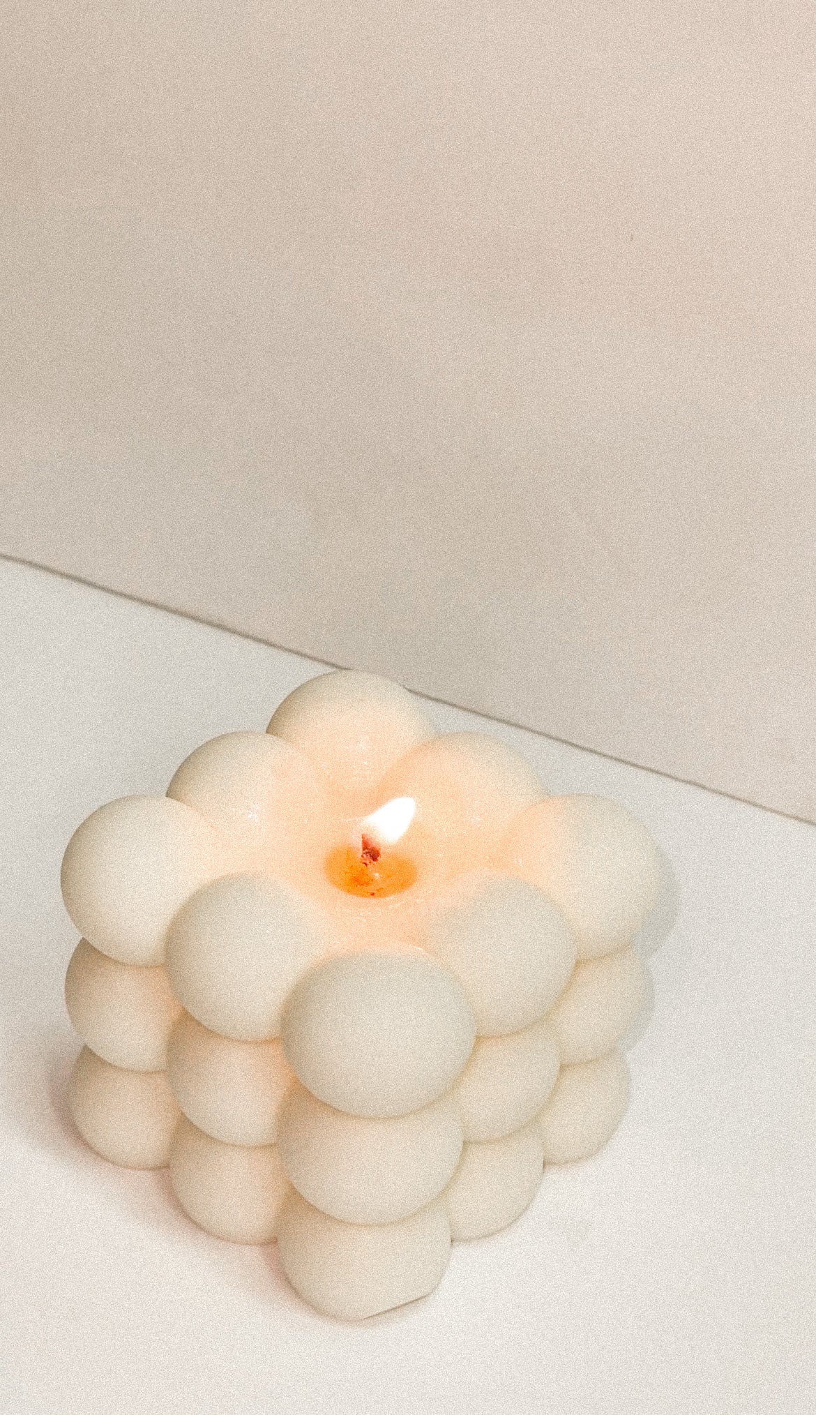 Bubble candle