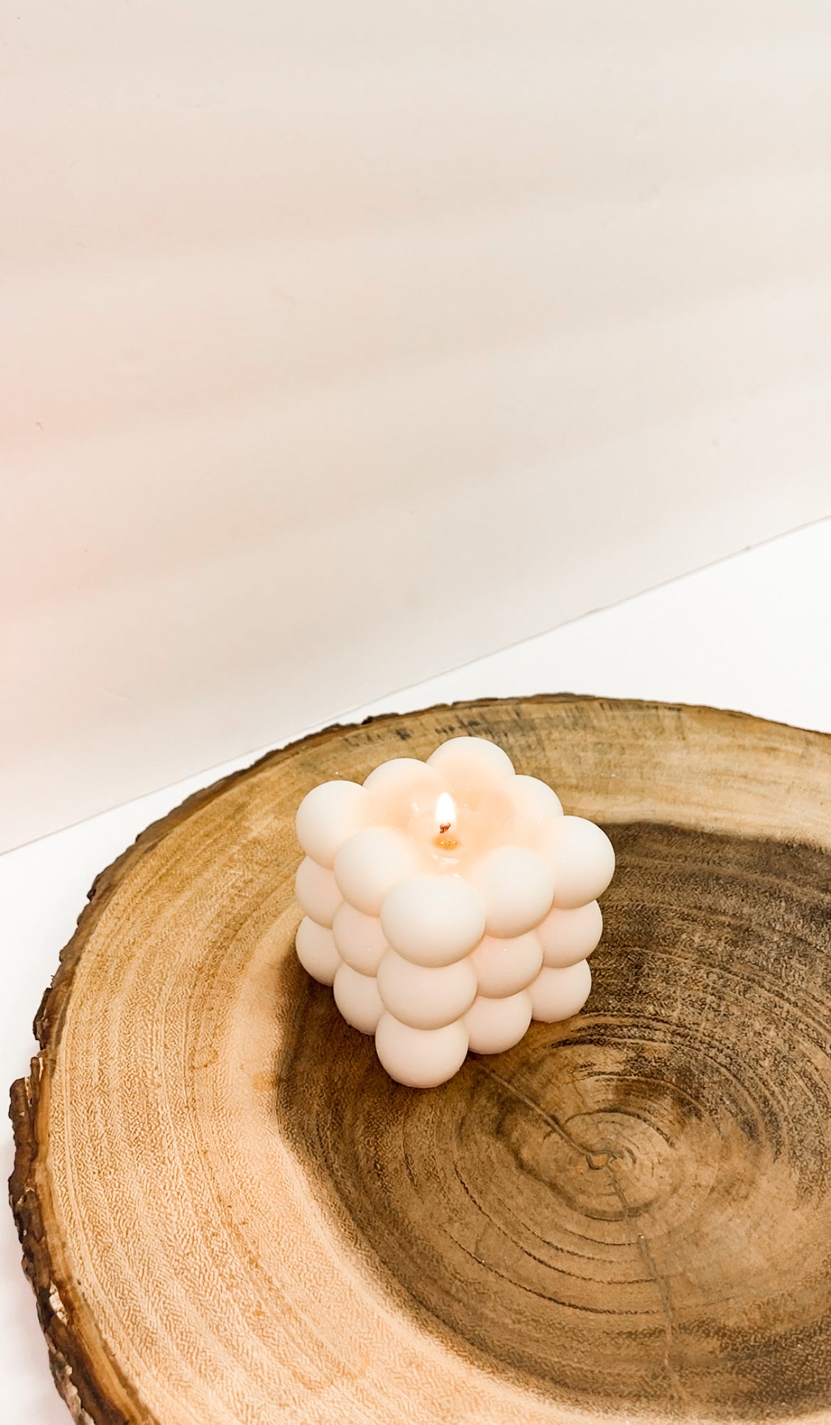 Bubble candle